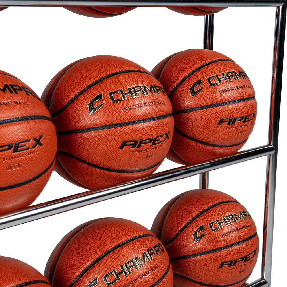 BALL RACK WITH CASTERS