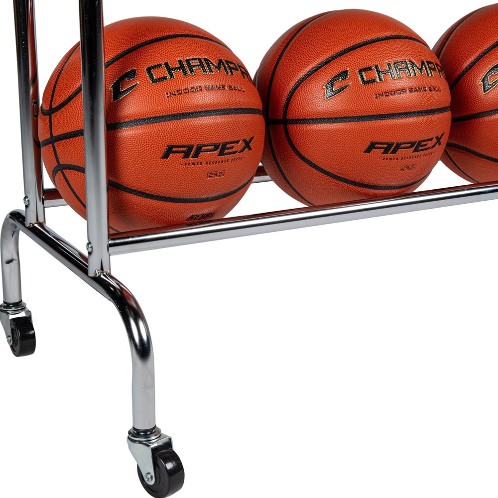BALL RACK WITH CASTERS