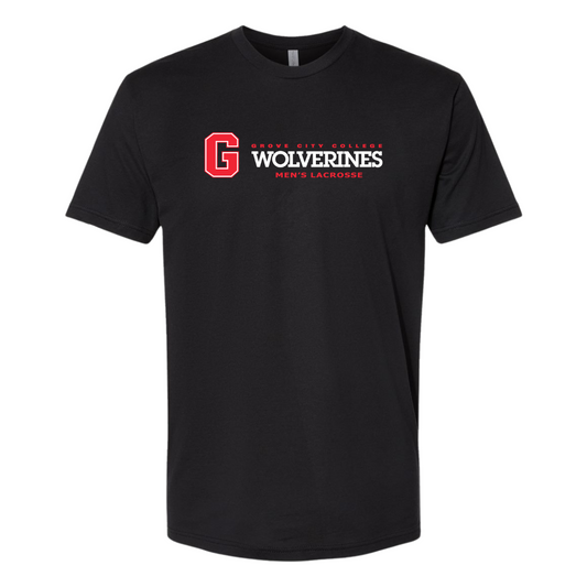 Adult Grove City Lacrosse Next Level Cotton T-Shirt
