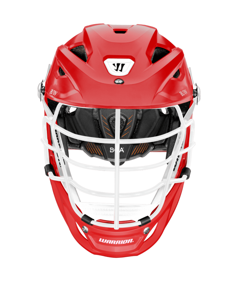 BURN HELMET MASK (WHITE)