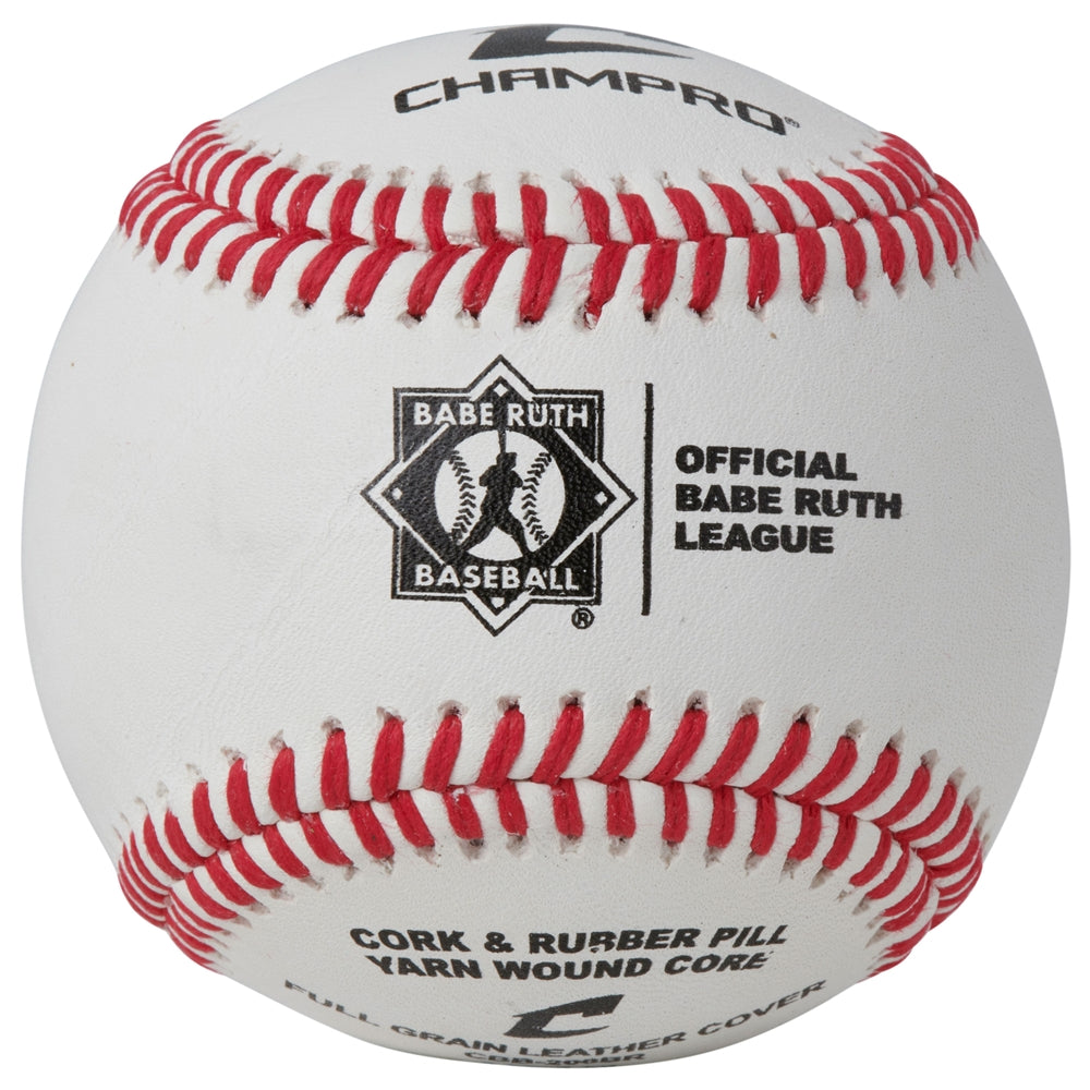 BABE RUTH BASEBALL - FULL GRAIN LEATHER COVER - CBB-200BR