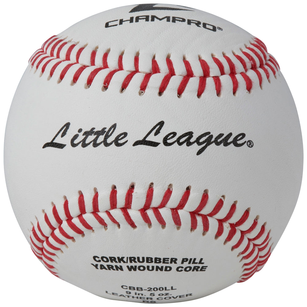 LITTLE LEAGUE® GAME RS - CUSHION CORK CORE - FULL GRAIN LEATHER COVER - CBB-200LL