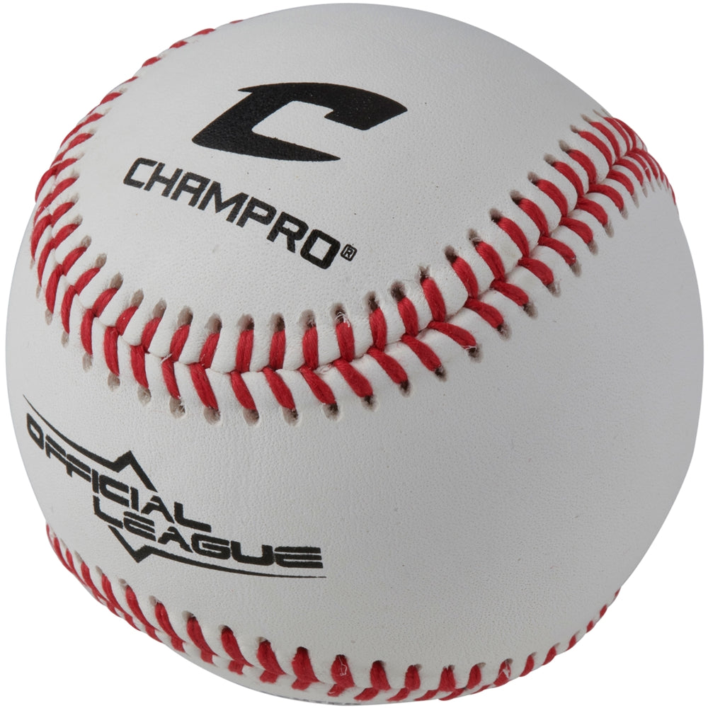 OFFICIAL LEAGUE - DOUBLE CUSHION CORK CORE - FULL GRAIN LEATHER COVER - FLAT SEAM - CBB-301