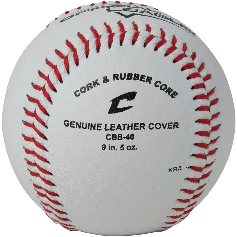OFFICIAL LEAGUE - CORK/RUBBER CORE - GENUINE LEATHER COVER - CBB-40