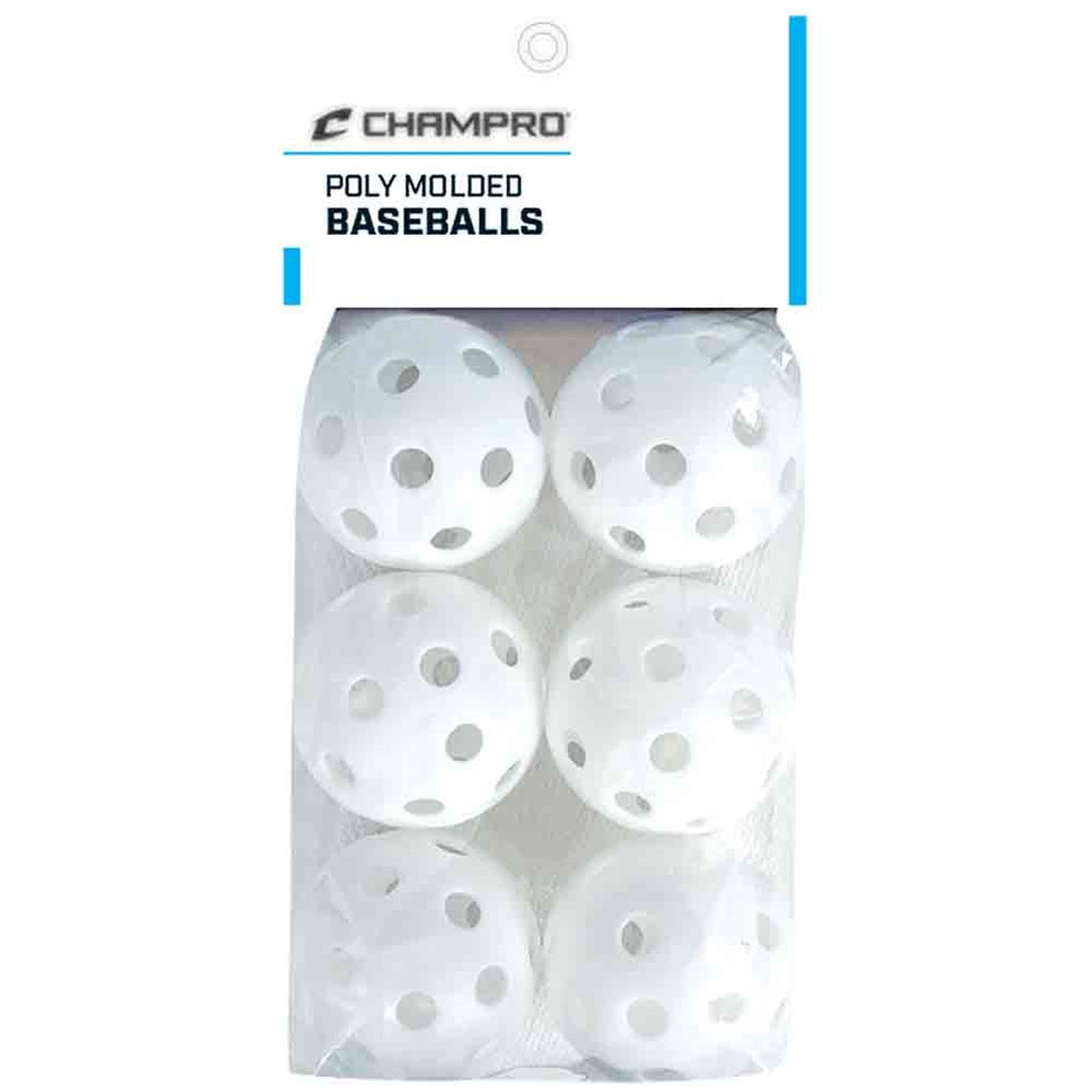 POLY BASEBALLS - 6 PACK - CBB-51C