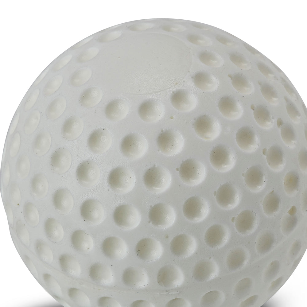 WHITE - DIMPLE MOLDED BASEBALL - CBB-56