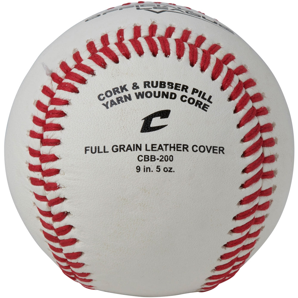 OFFICIAL LEAGUE FULL GRAIN LEATHER; 6-PACK - CBB2006