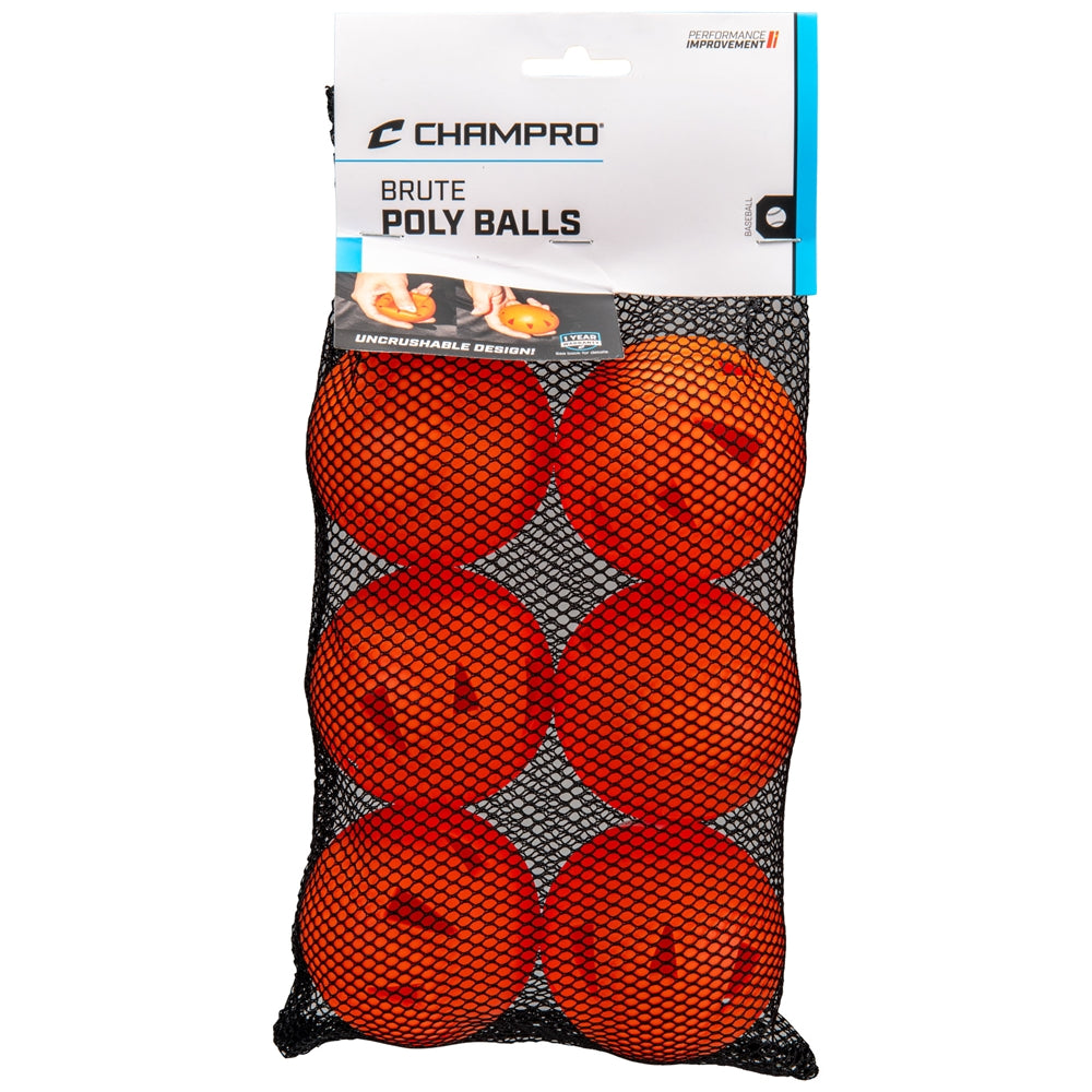 9" BRUTE POLY BALL - 6 PACK - CBB48