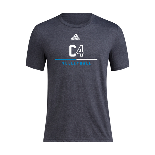 [REQUIRED] Club Four Adidas PreGame SS Tee - Grey