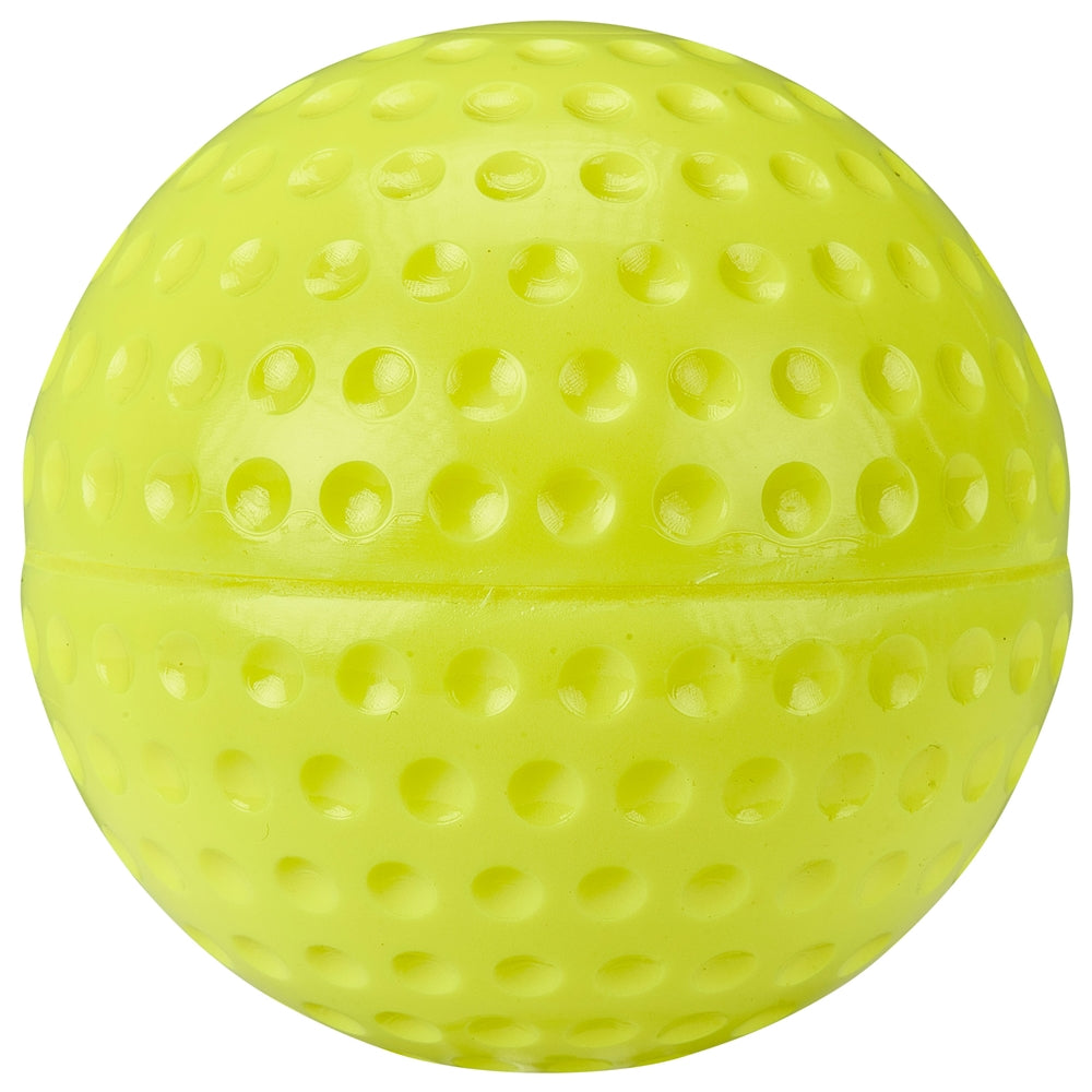 11" DIMPLE MOLDED SOFTBALL - OPTIC YELLOW - CSB-57Y