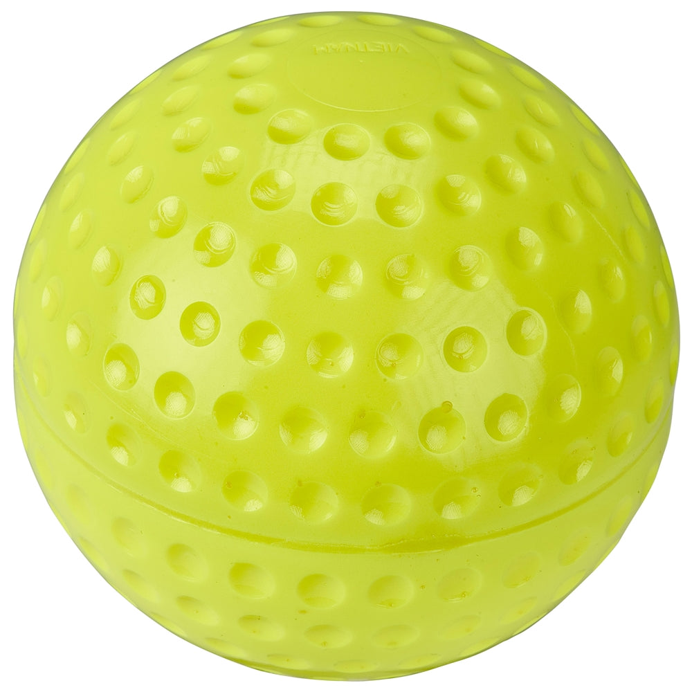 11" DIMPLE MOLDED SOFTBALL - OPTIC YELLOW - CSB-57Y