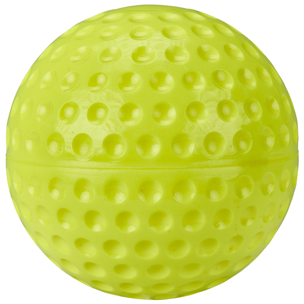 12" DIMPLE MOLDED SOFTBALL - OPTIC YELLOW - CSB-59Y