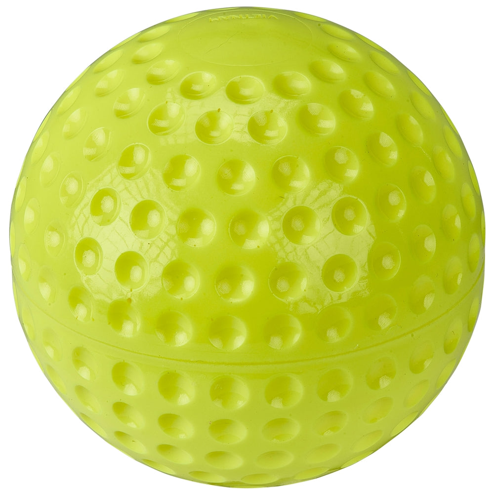 12" DIMPLE MOLDED SOFTBALL - OPTIC YELLOW - CSB-59Y