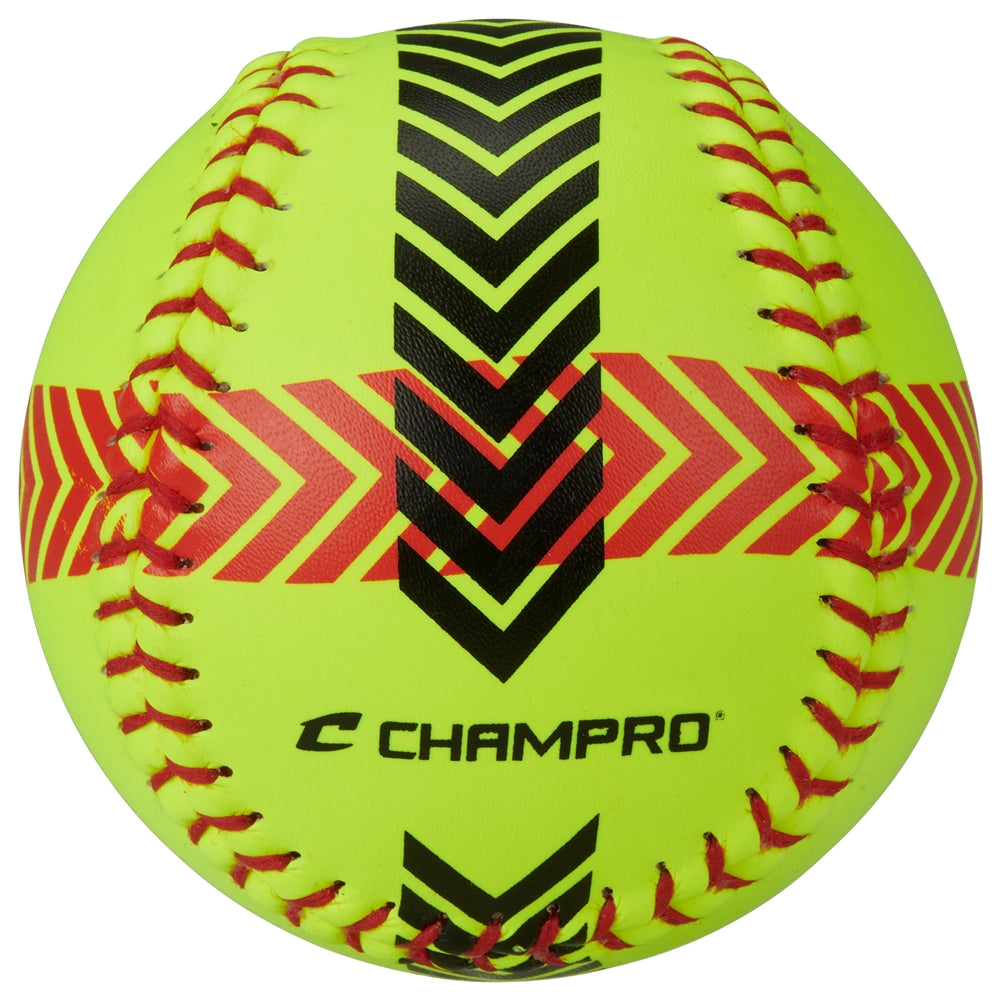STRIPED TRAINING SOFTBALL (SET OF 2) - CSB52S
