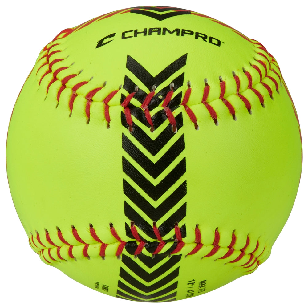 STRIPED TRAINING SOFTBALL (SET OF 2) - CSB52S