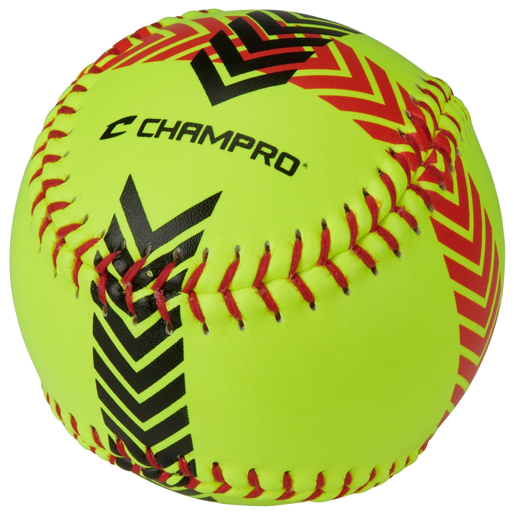 STRIPED TRAINING SOFTBALL (SET OF 2)