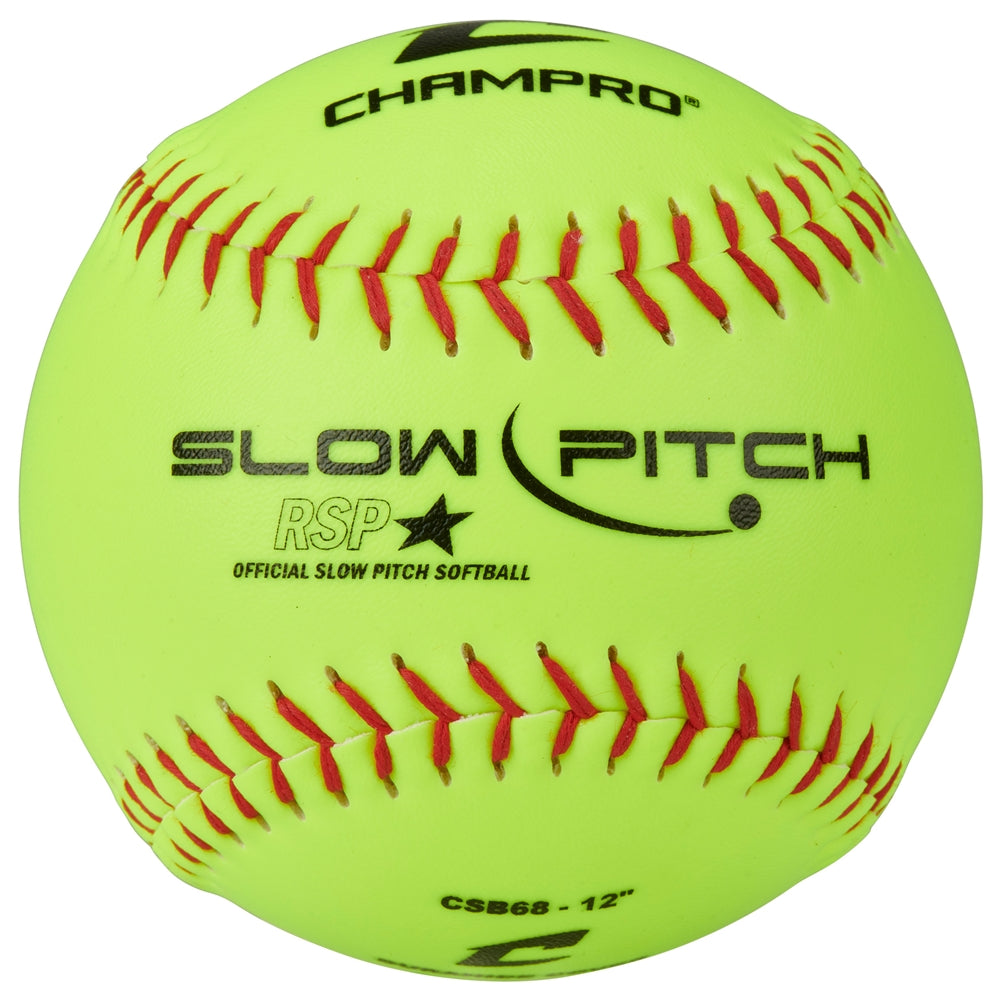 12" SLOWPITCH PRACTICE SOFTBALL - CSB68