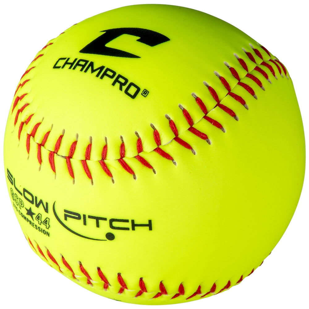 ASA/USA SOFTBALL 12" SLOW PITCH - DURAHIDE COVER .44 COR - CSB6Y
