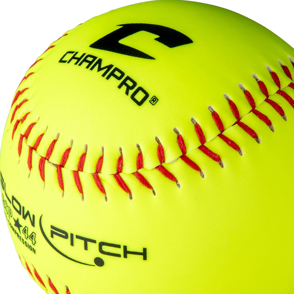 ASA/USA SOFTBALL 12" SLOW PITCH - DURAHIDE COVER .44 COR