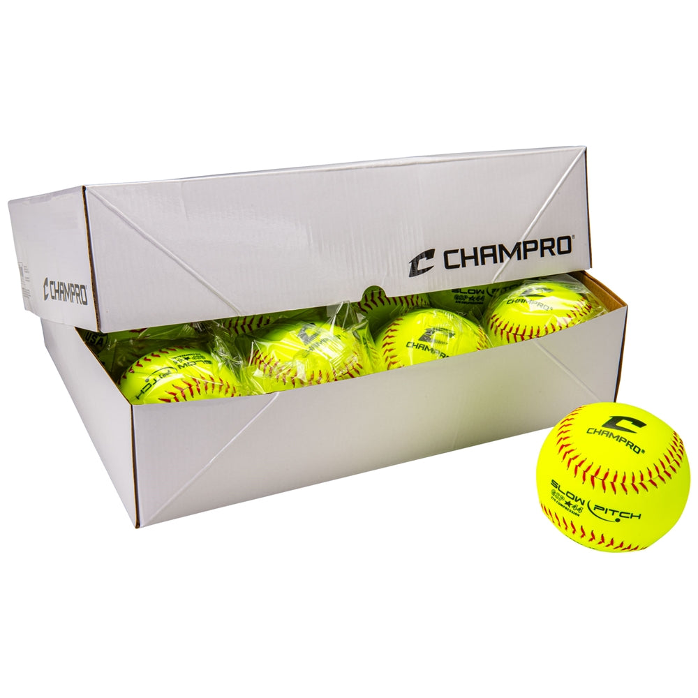 ASA/USA SOFTBALL 12" SLOW PITCH - DURAHIDE COVER .44 COR