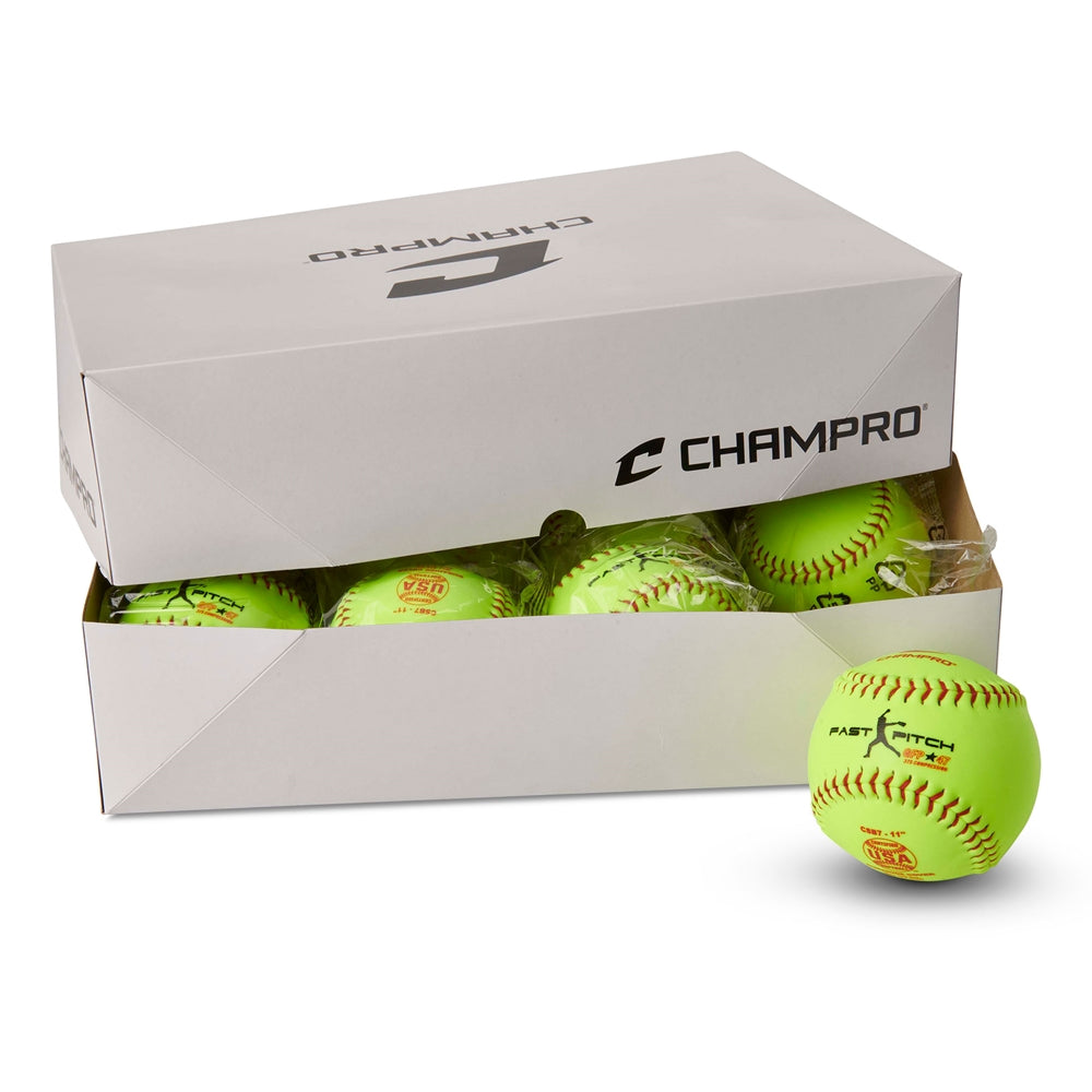ASA/USA SOFTBALL 11" FAST PITCH - DURAHIDE COVER