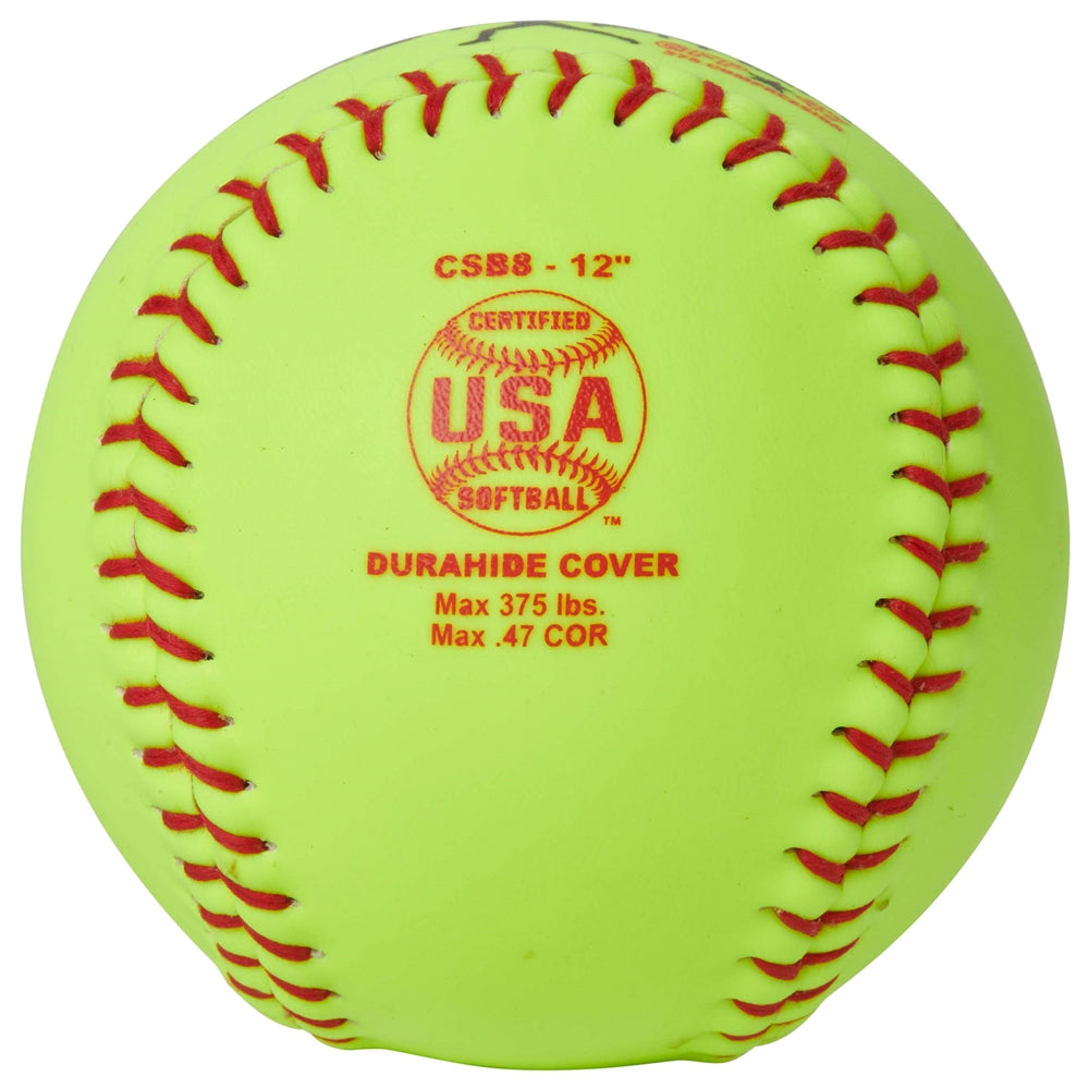 ASA/USA SOFTBALL 12" FAST PITCH - DURAHIDE COVER - CSB8