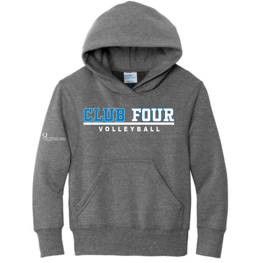 Port & Co Core Fleece Pullover Hooded Sweatshirt