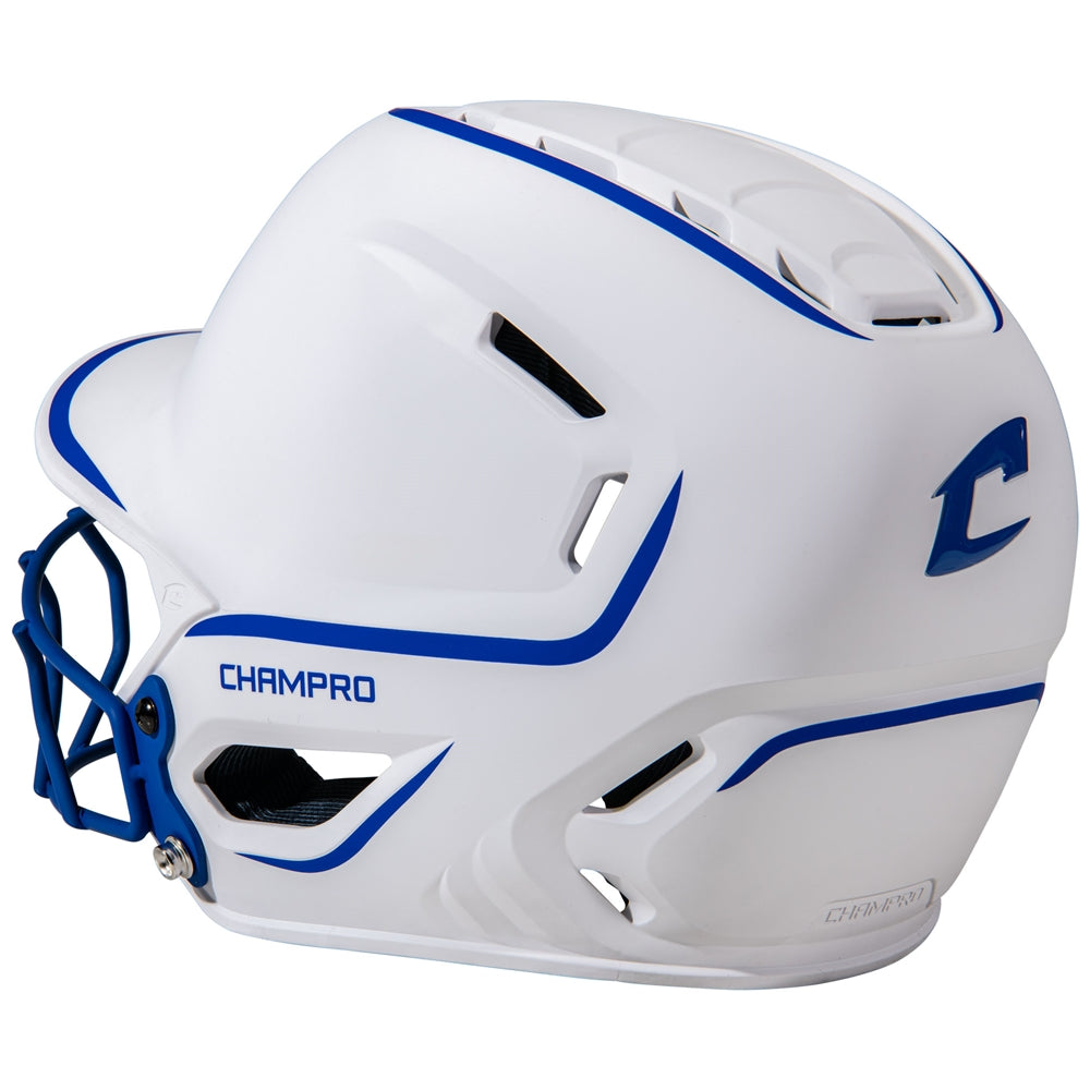 HXE FASTPITCH MATTE TWO-TONE BATTING HELMET