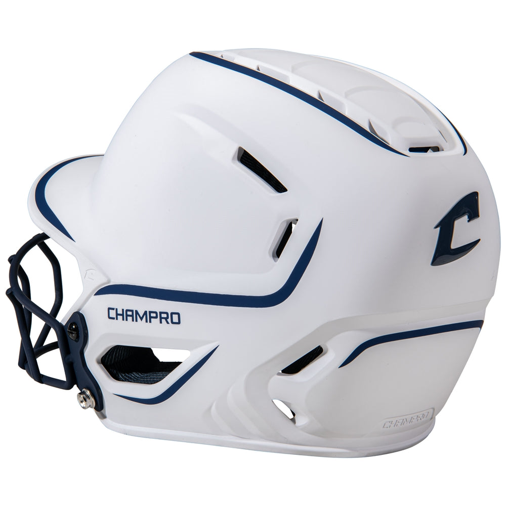 HXE FASTPITCH MATTE TWO-TONE BATTING HELMET - HXEFPM2NYL