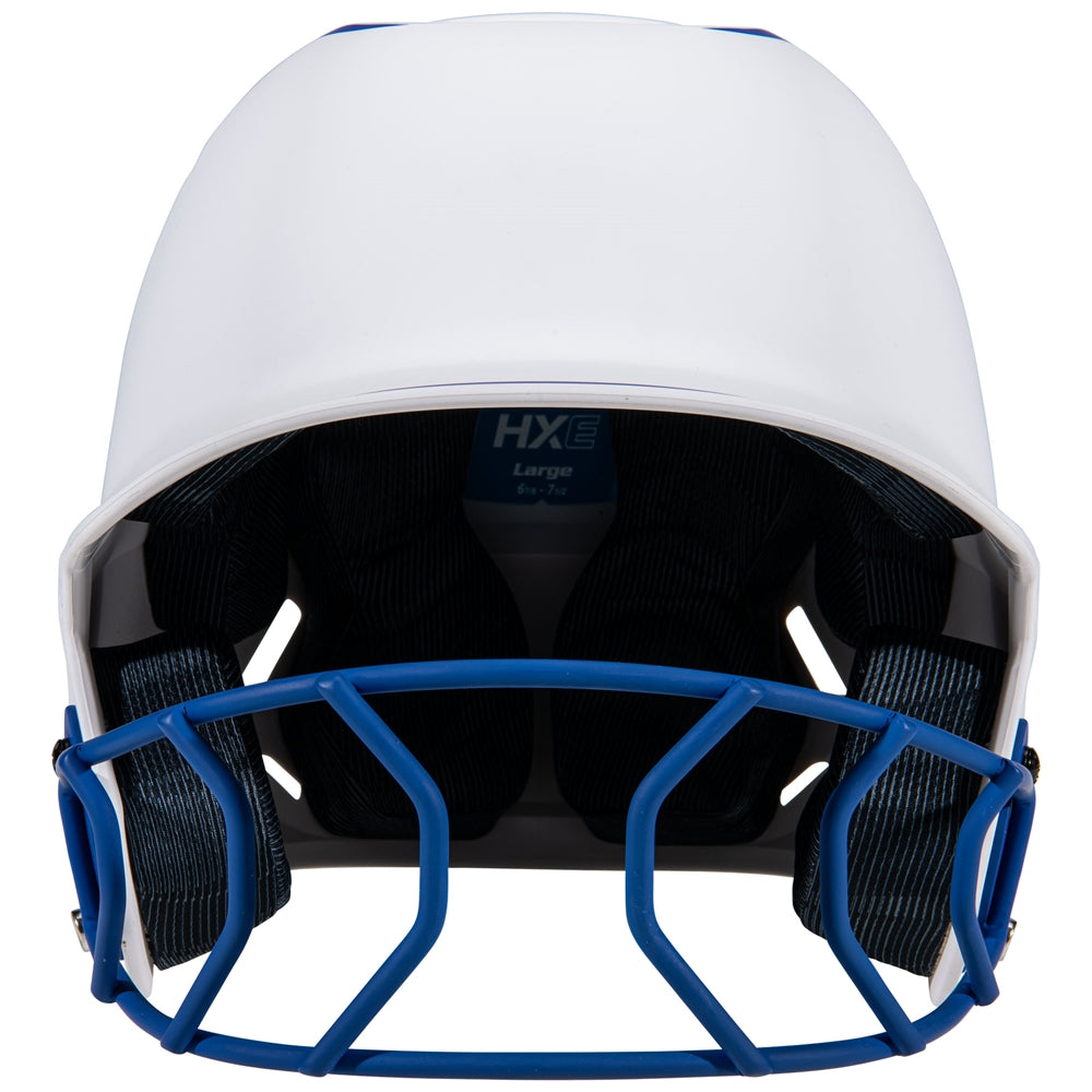 HXE FASTPITCH MATTE TWO-TONE BATTING HELMET