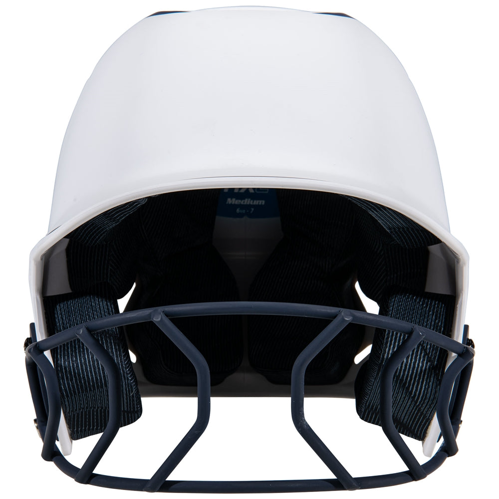 HXE FASTPITCH MATTE TWO-TONE BATTING HELMET - HXEFPM2NYL