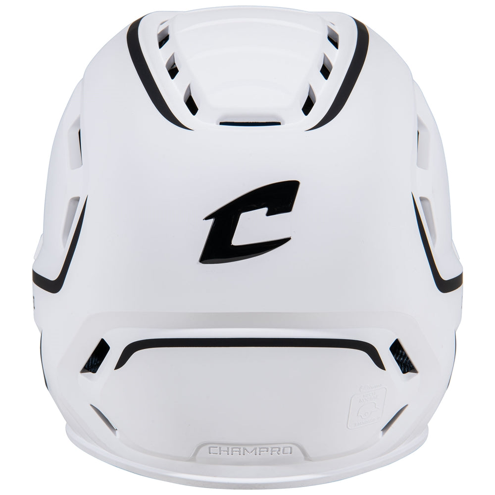HXE FASTPITCH MATTE TWO-TONE BATTING HELMET - HXEFPM2BL