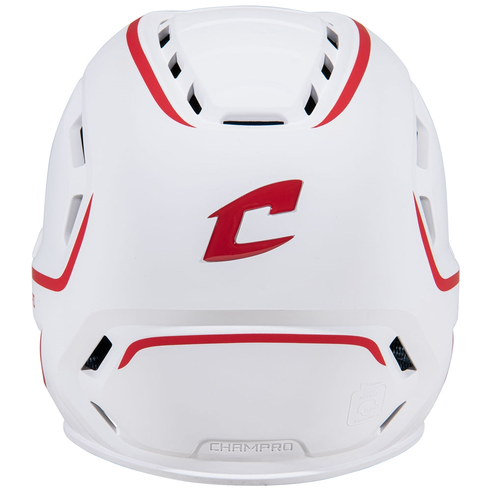 HXE FASTPITCH MATTE TWO-TONE BATTING HELMET - HXEFPM2SCM