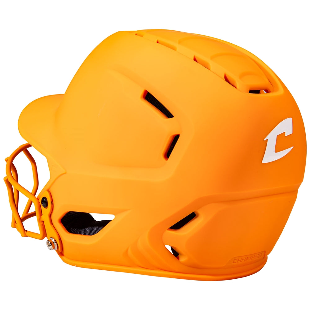 HXE FASTPITCH MATTE BATTING HELMET - HXEFPMKORM