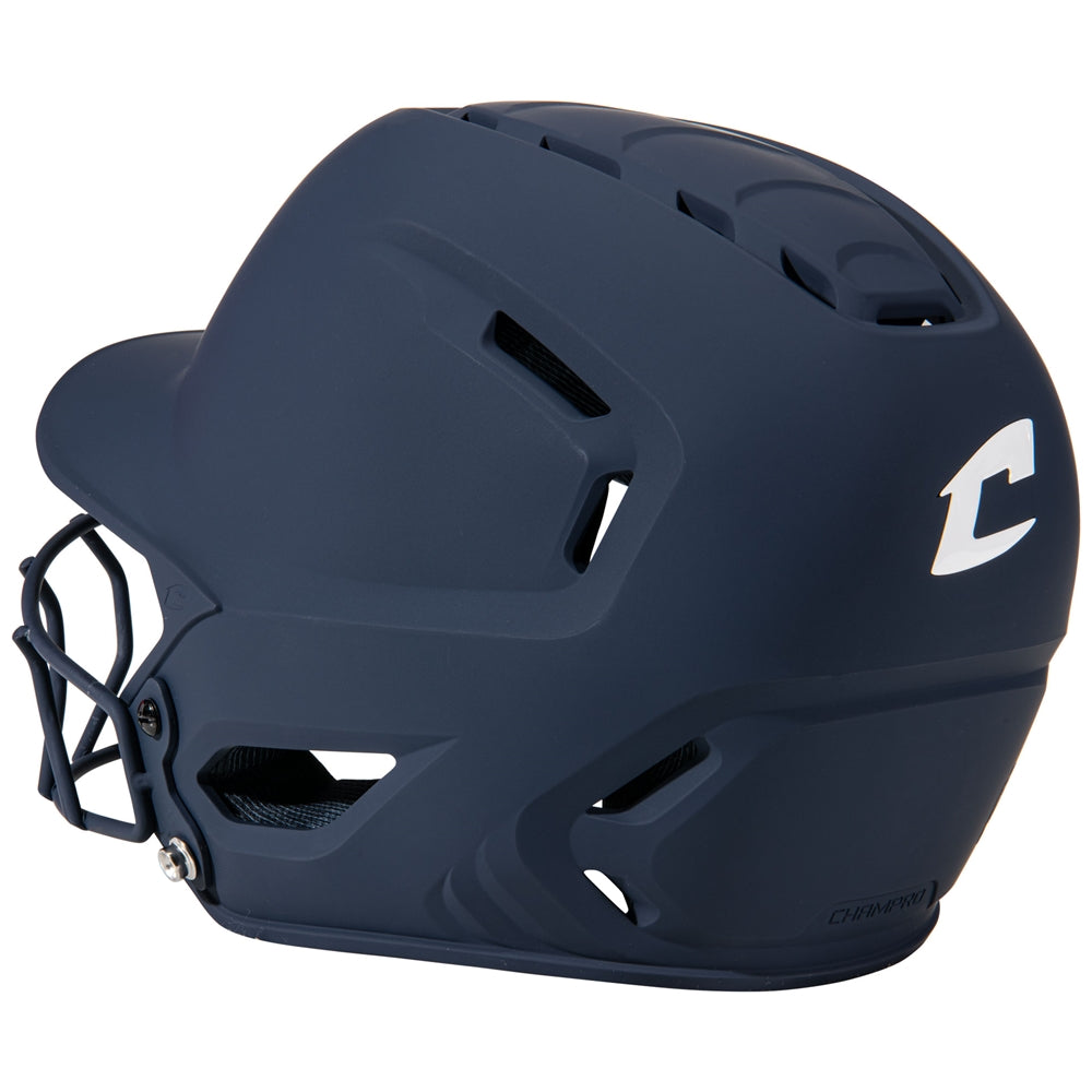 HXE FASTPITCH MATTE BATTING HELMET - HXEFPMNYL