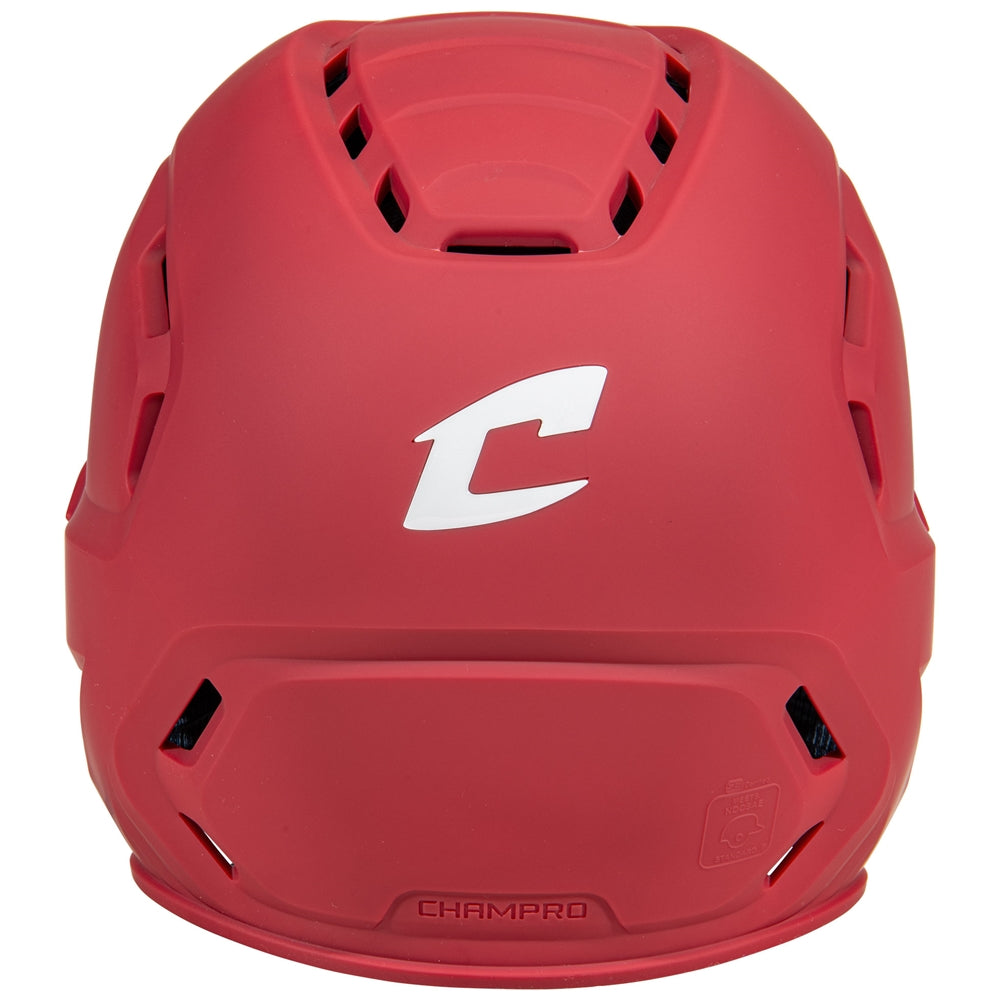 HXE FASTPITCH MATTE BATTING HELMET - HXEFPMCDM