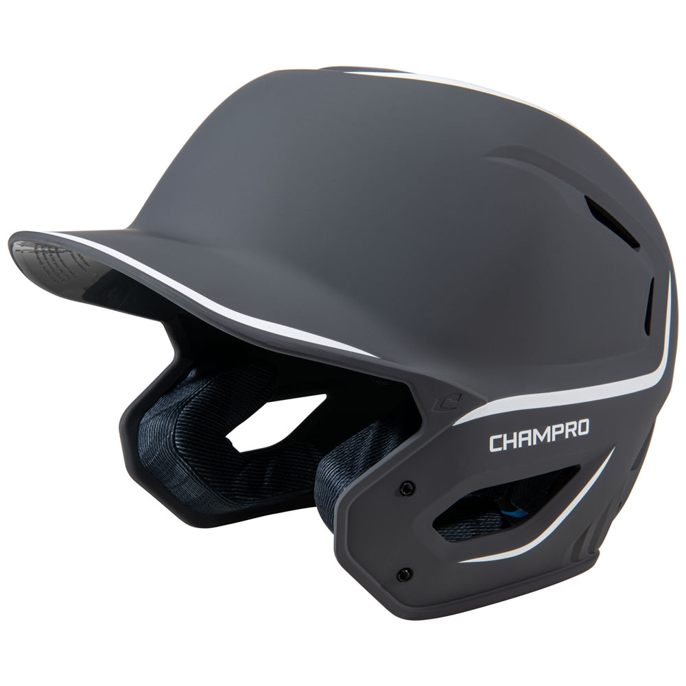 HXE TWO-TONE MATTE BASEBALL HELMET - HXEM2GHL