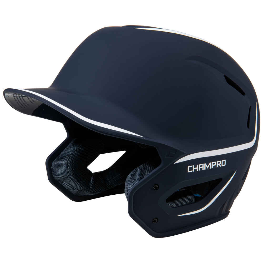 HXE TWO-TONE MATTE BASEBALL HELMET - HXEM2NYL