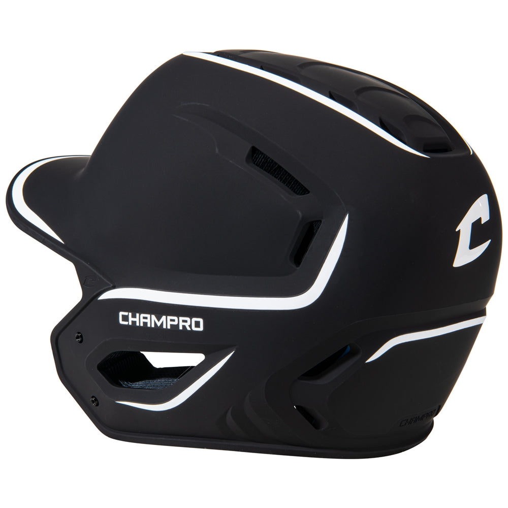 HXE TWO-TONE MATTE BASEBALL HELMET