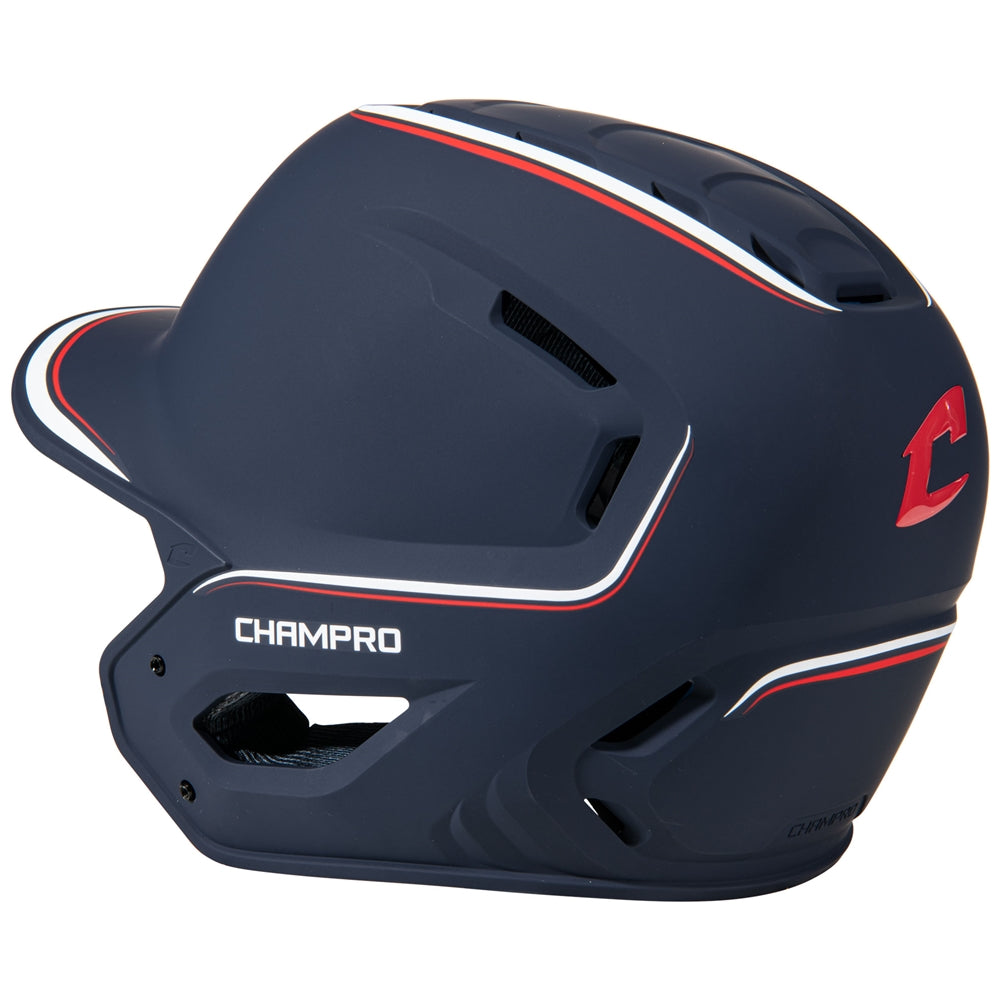 HXE TWO-TONE MATTE BASEBALL HELMET - HXEM2WM