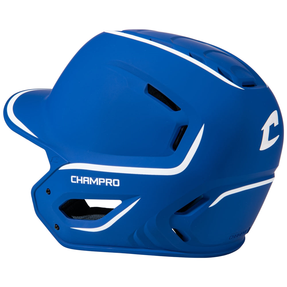 HXE TWO-TONE MATTE BASEBALL HELMET - HXEM2RYL