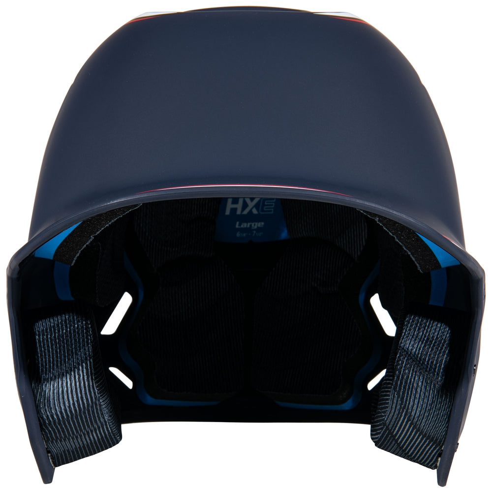 HXE TWO-TONE MATTE BASEBALL HELMET - HXEM2WM
