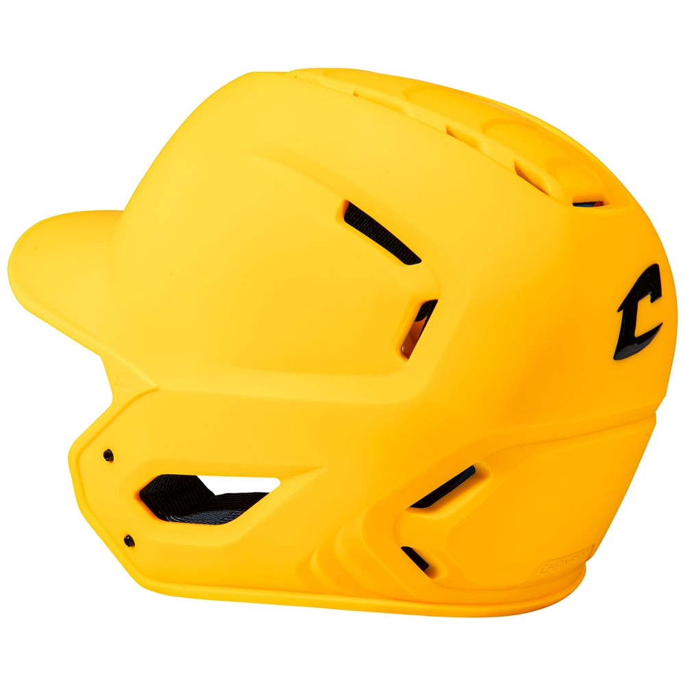 HXE MATTE BATTING HELMET - HXEMGOL