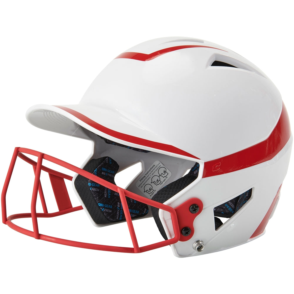 HX RISE PRO BATTING HELMET W/FACEMASK - HXFPG2OPS