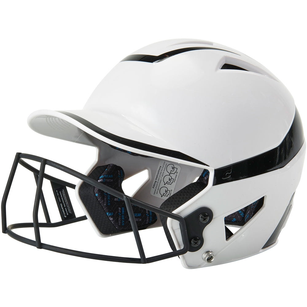 HX RISE PRO BATTING HELMET W/FACEMASK - HXFPG2BS