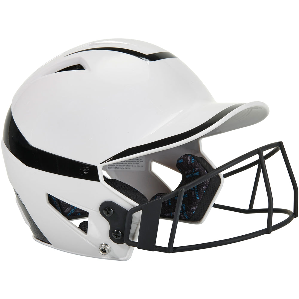 HX RISE PRO BATTING HELMET W/FACEMASK - HXFPG2BS