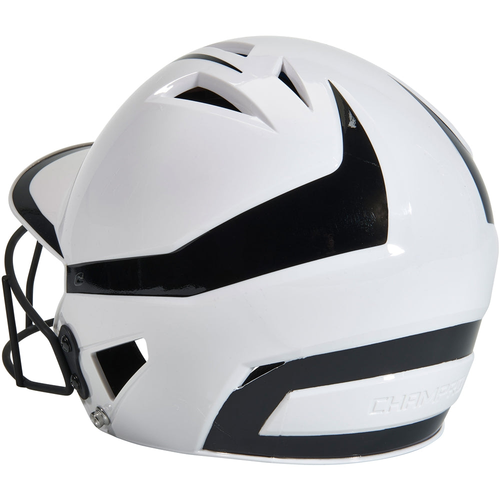 HX RISE PRO BATTING HELMET W/FACEMASK - HXFPG2BS