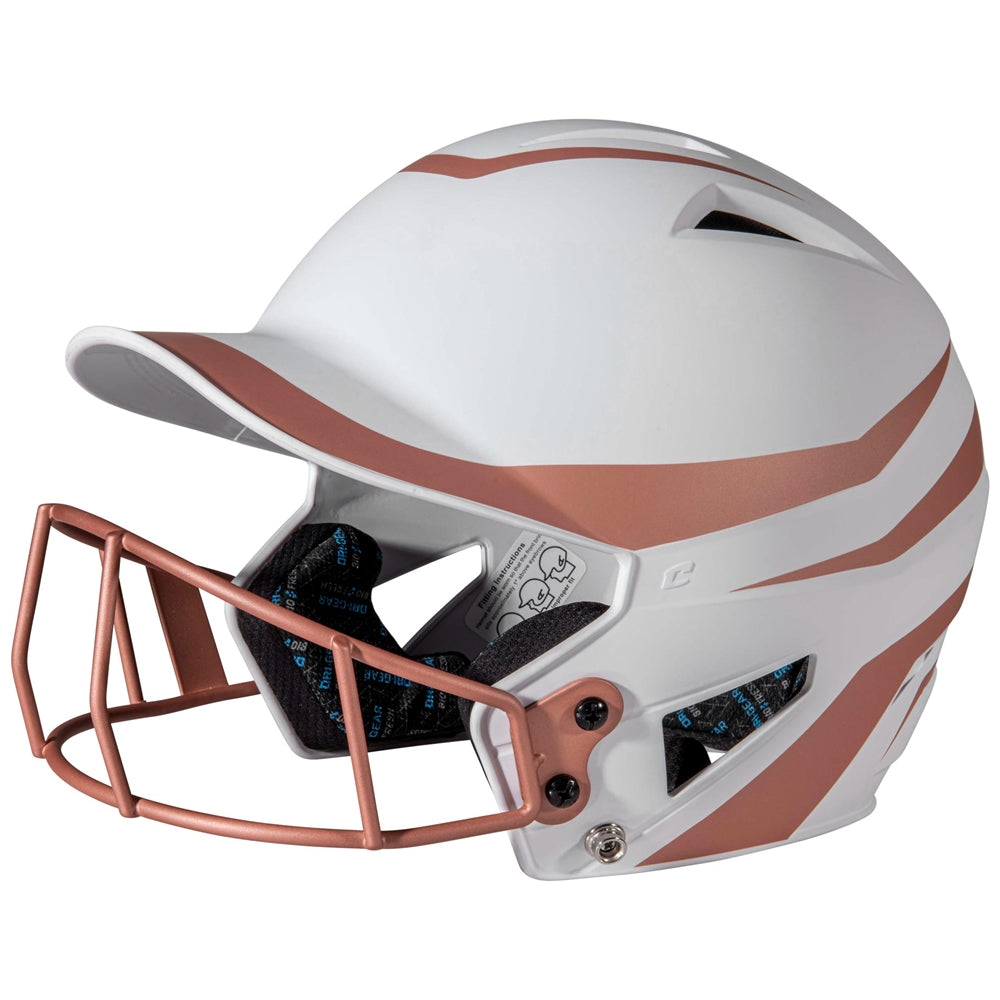 HX RISE LEGEND BATTING HELMET W/FACEMASK - HXFPM2RGS