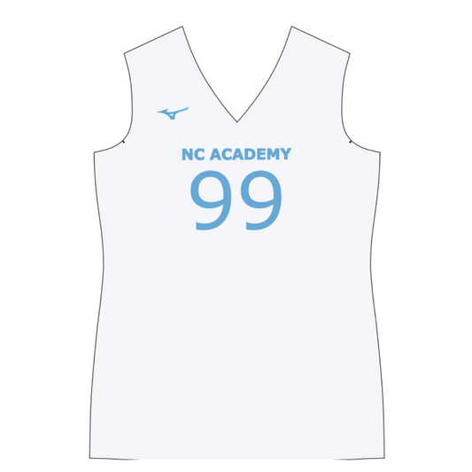NC Academy Mizuno Sleeveless Jersey - White