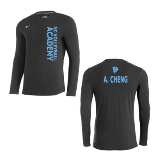 NC Academy Mizuno Diamond Comp Long Sleeve